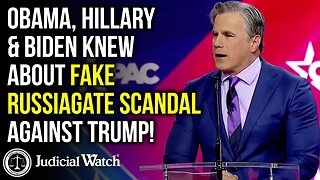 FLASHBACK: Obama, Hillary & Biden Knew About Fake Russiagate Scandal Against Trump! #CPAC