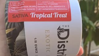 Cannabis Review - The Distributr Tropical Treat