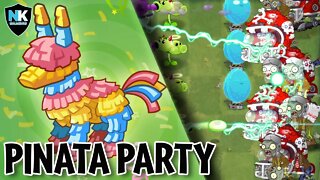 PvZ 2 - Pinata Party - May 21, 2022 - Level 1 Plants vs. Max Level