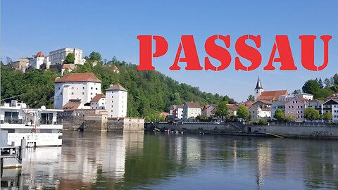 Walking in Passau, Germany.