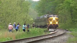 NKP 765 Run-By #2 Going Backwards Steam in the Valley at CVSR in Brecksville Ohio May 21, 2022