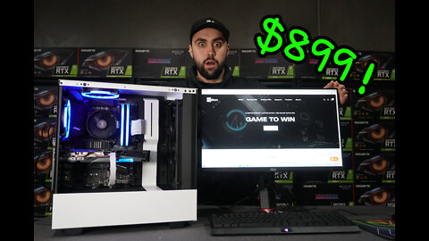 The ULTIMATE $899 NZXT Gaming PC 🤯 (Benchmarks)