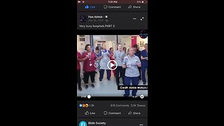 Nurses dancing during covid hospitals