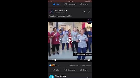 Nurses dancing during covid hospitals