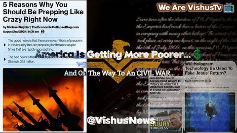 America is Getting Poorer... And On The Way To An Civil War... #VishusTv 📺
