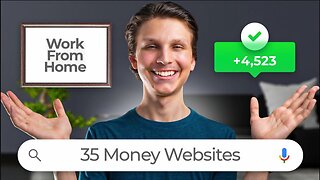 35 Easy Websites To Make Money Online (Work From Home Jobs)