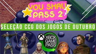 You Shall Pass 2: Seleção CCG dos Jogos de Outubro para Jogar com Xbox Game Pass