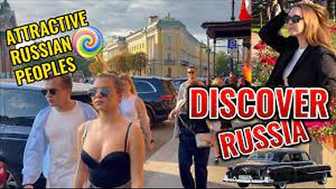 [4k] Russian Girls & Russian Life on the Streets of Saint Petersburg Walking Tour 4K HDR #117