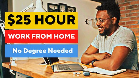 HIRING NOW! Make $25 Per Hour in this work from home job | Remote Jobs From Home