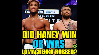 Devin Haney vs. Vasiliy Lomachenko was everything a boxing fan could hope.