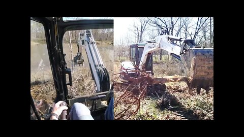 EP #69! Dismantling new 8 acre Picker's Paradise land investment! CLEARING POND DAM & CTL burn pit