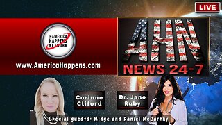 AHN News Live - with Dr. Jane Ruby, Corinne Cliford, Midge and Daniel McCarthy