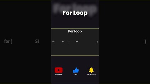 For loop intro #forloop #loopintro