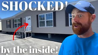 NEVER SEEN A LAYOUT Like this in a “Mobile Home”! | Timothy’s mobile home tour