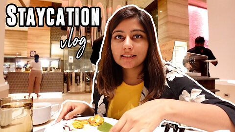 STAYCATION AT JW MARRIOTT SAHAR, MUMBAI: The One Where I Ate a LOT of Food! 😅🍴| Kritika GoelI