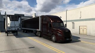 ATS Gameplay | Freightliner Cascadia | Twin Falls ID to Ogden UT | Used Packaging 30,463lb