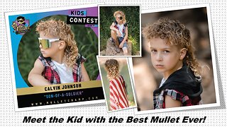 Interview: Meet the Kid in National Mullet Competition