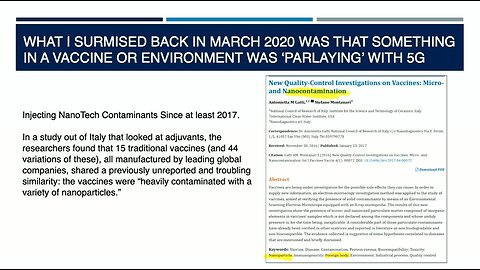 Maryam Henein | “15 Of The Major Vaccines And 44 Variations Were Contaminated With Nano Tech.”