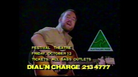 TVC - John Williamson Live: Festival Theatre (1989)