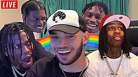 ADIN ROSS FUNNIEST / MOST SUS MOMENTS WITH RAPPERS (Part 1)