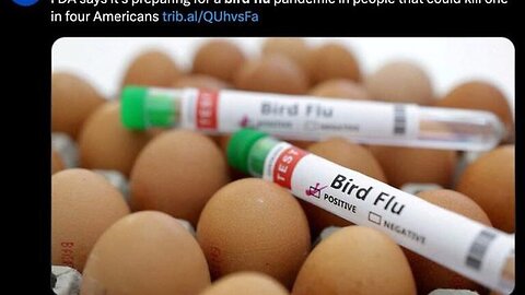 New ShariRaye Intel: Trump's Vengeance 3.0 - Bird Flu - June 2024