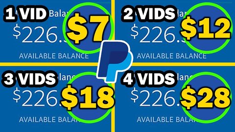 Earn PayPal Money Watching Videos (NEW METHOD) 2022