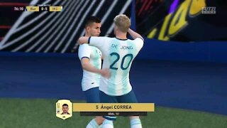 Fifa21 FUT Squad Battles - Ángel Correa strike