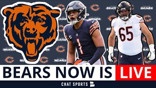 Chicago Bears Now: Justin Fields Rumors + Bears News On Cody Whitehair & 2023 NFL Free Agent Targets