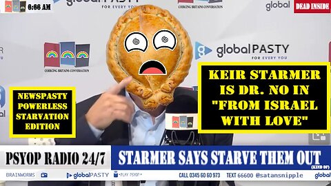 Keir Starmer is Dr. No in From Israel With Love - NEWSPASTY Powerless Starvation Edition