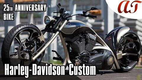 Harley-Davidson SPECIAL SHOWBIKE Custom: 25TH ANNIVERSARY BIKE * A&T Design