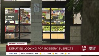 Hillsborough detectives search for robbery, shooting suspects