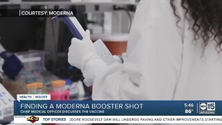 Finding a Moderna COVID-19 booster shot