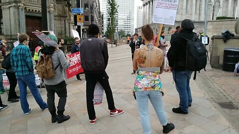 Youth March for Jobs Birmingham 9 Oct 2021