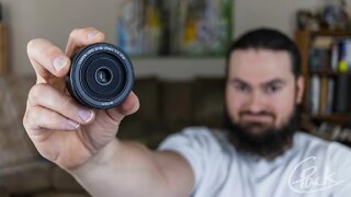 Canon EFM 22mm F2 Lens Unboxing with a K&F Variable ND Filter