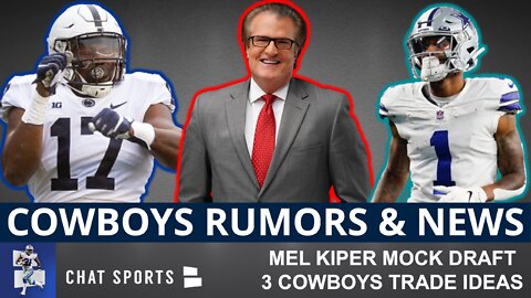 Cowboys Rumors: Trade For Cedrick Wilson Or Grady Jarrett? + Mel Kiper’s BAD 2022 NFL Mock Draft