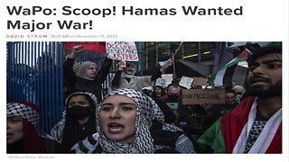 Why Did HAMAS Want a WAR with ISRAEL