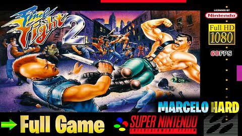 Final Fight 2: Carlos - Super Nintendo (Full Game Walkthrough)