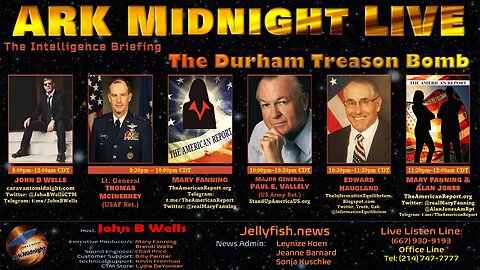 The Intelligence Briefing / The Durham Treason Bomb - John B Wells LIVE