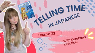 Telling Time in Japanese