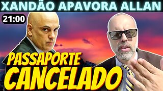 Alexandre de Moraes cancela passaporte de Allan dos Santos