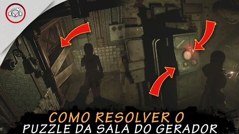 Tormented Souls, Como resolver o puzzle da sala do gerador | super dica PT-BR