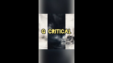 G Critical's Pilot video