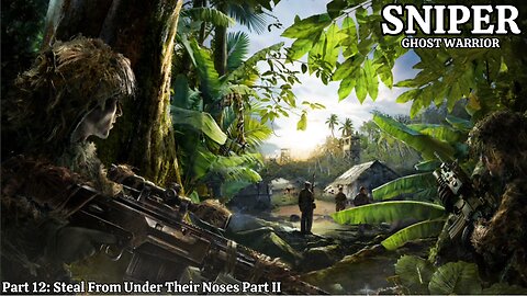 Sniper: Ghost Warrior - Part 12 - Steal From Under Their Noses Part II