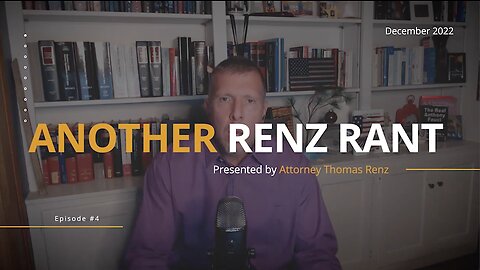 Another Renz Rant | The WEF, Central Bank Digital Currency, COVID and Control | Episode #4