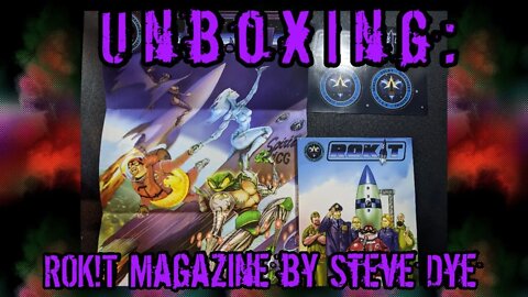 Unboxing: ROK!T Magazine by Steve Dye