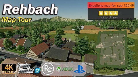 Rehbach | Map Tour | Farming Simulator 22