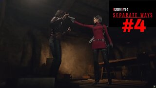 Resident evil 4 remake DLC Separate ways first gameplay part 4