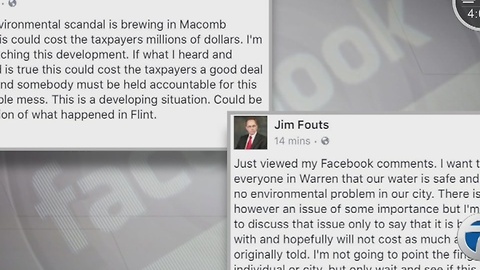 Mark Hackel says Macomb County water is safe despite Warren Mayor Jim Fouts' Facebook post