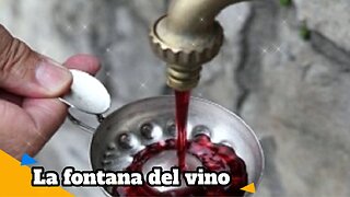 LA FONTANA DEL VINO - Esiste una fontana dove sgorga vino al posto dell’acqua?