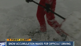 Long day of shoveling for Eden residents